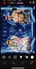 DIGITAL TOPPS WWE SLAM The Miz/Carmelo Hayes MIDNIGHT 25 SR CONSTELLATIONS Read