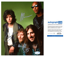 'Spin Doctors' Band Signed 8x10 Photo 'Chris Barron, Aaron & Eric' ACOA