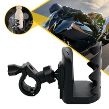 Adjustable Motorcycle Handlebar Drink Cup Holder Mount Water Bottle For ATV Bike