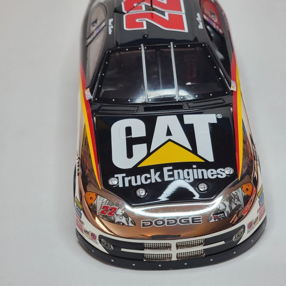 Ward Burton CAT Acert Technology 1/24 Racing Champions Diecast Limited w/ COA - Image 3 of 4