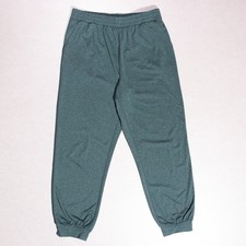 Quince Flowknit High Rise Boyfriend Jogger Sweatpants Green Women's Medium