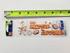 DISNEY PIXAR TOY STORY STICKERS / TOY STORY WOODY TITLE / DIMENSIONAL