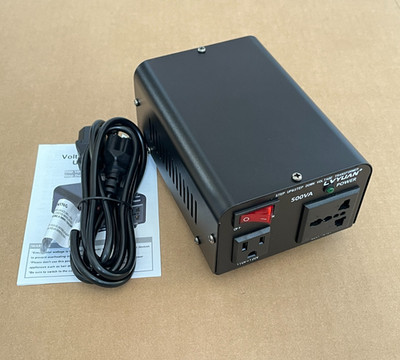 OPEN BOX 500 Watt Step Up/Down Voltage Transformer Converter 110V to 220V