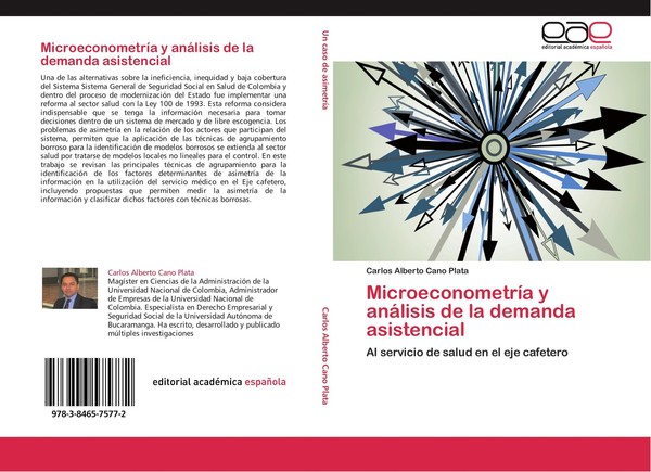MicroeconometríA Y AnáLisis De La Demanda Asistencial Carlos Alberto Cano Plata-image