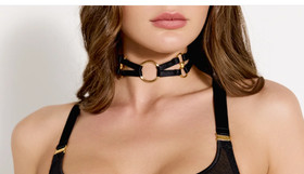 Bordelle Bondage  Nara Collar Beige  Xx 1395