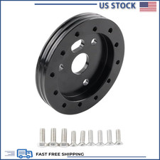 Grant Steering Wheel Hub Adapter Spacer Kit - 6 To 3 Hole Conversion Black Grant Steering Wheel Hub Adapter Spacer Kit - 6 To 3 Hole Conversion Black