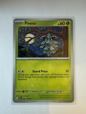 Pineco 1/198 Pokémon TGC Scarlet & Violet NM