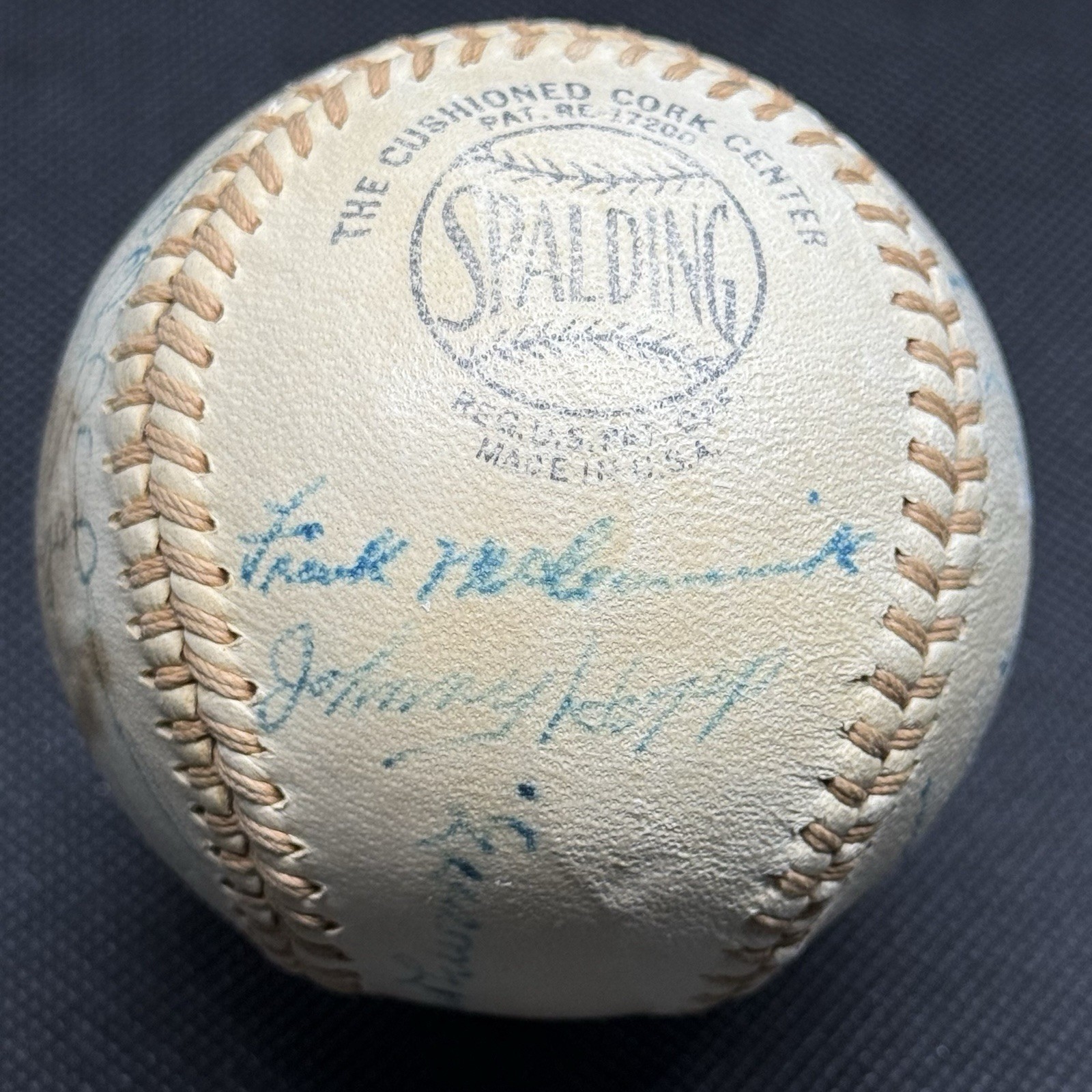 Billy Southworth Team Signed 1947 Boston Braves Baseball JSA LOA HOF - image 4