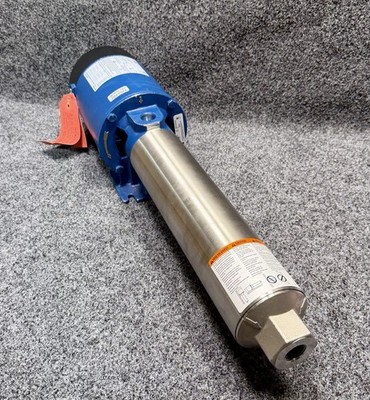 FLINT & WALLING PB1014S103 Stainless Steel Booster Pump 1 HP, 208-230/460V, 3 Ph