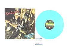 Cinderella Tom Keifer Signed Limited Edition Heartbreak Station Blue Vinyl ACOA