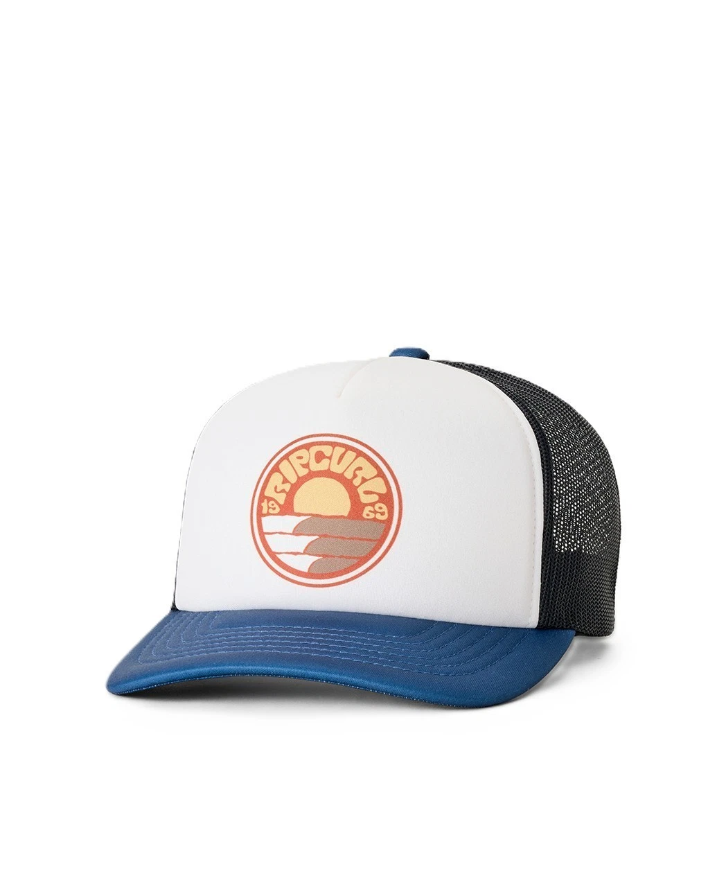 RIP CURL UNISEX WEEKENDER TRUCKER CAP.NEW MESH SNAPBACK BLUE BASEBALL HAT S26