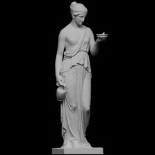 Statua Scultura Ebe Hebe Arte Storia greca Arredamento Casa Ufficio