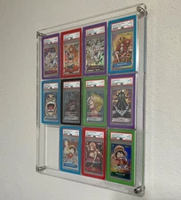 Graded Sports 12 Card Display Case for Baseball PSA CSG CGC Slabs Acrylic Holder