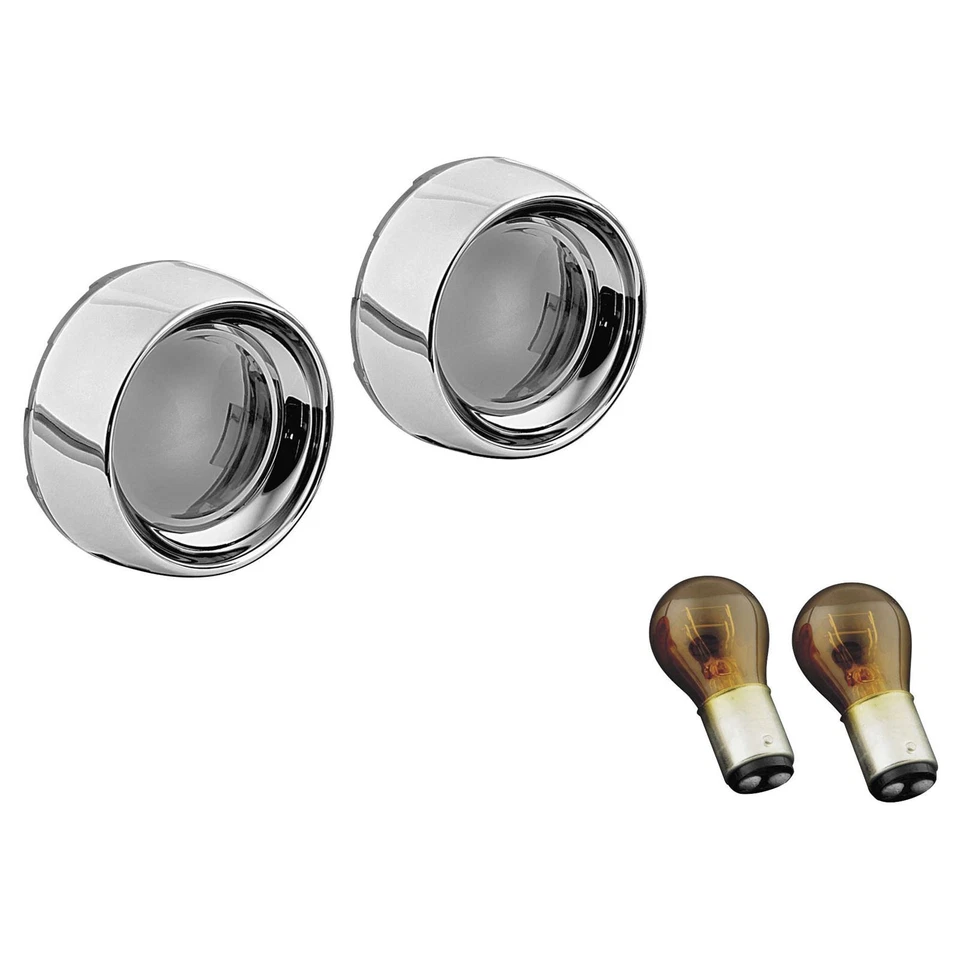 Biseles de plato profundo Kuryakyn con lente - bombillas ámbar 2270 Foto 2 de 4