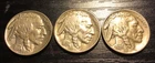 1936-P, D & S Buffalo Nickel, AU. Amazing Patina, Full Date & Horn! F69