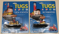 Ertl Tugs Ten Cents & Sunshine 1989 UK Lot Used with Open Packaging
