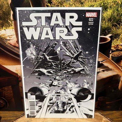 STAR WARS # 22 (OCT 2016) 1:100 SKETCH PRINTING VARIANT NM