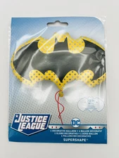 Anagram Justice League BATMAN Supershape Decorative Balloon, 30in Inflated Size