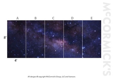 Galaxy Design Backdrop Sleeves