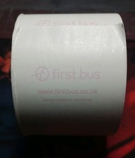 First Bus Ticket Roll - New - (up to date logo) - used in Ticketer Machines