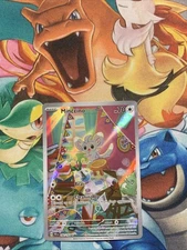 Minccino 182/162 Illustration Rare SV05: Temporal Forces NM/M Pokemon TCG