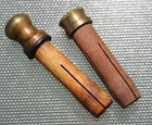 Lot of 2 Different Styles Reproduction 58 Caliber Civil War Musket Tompions