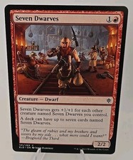 Seven Dwarves MTG Throne of Eldraine Regular