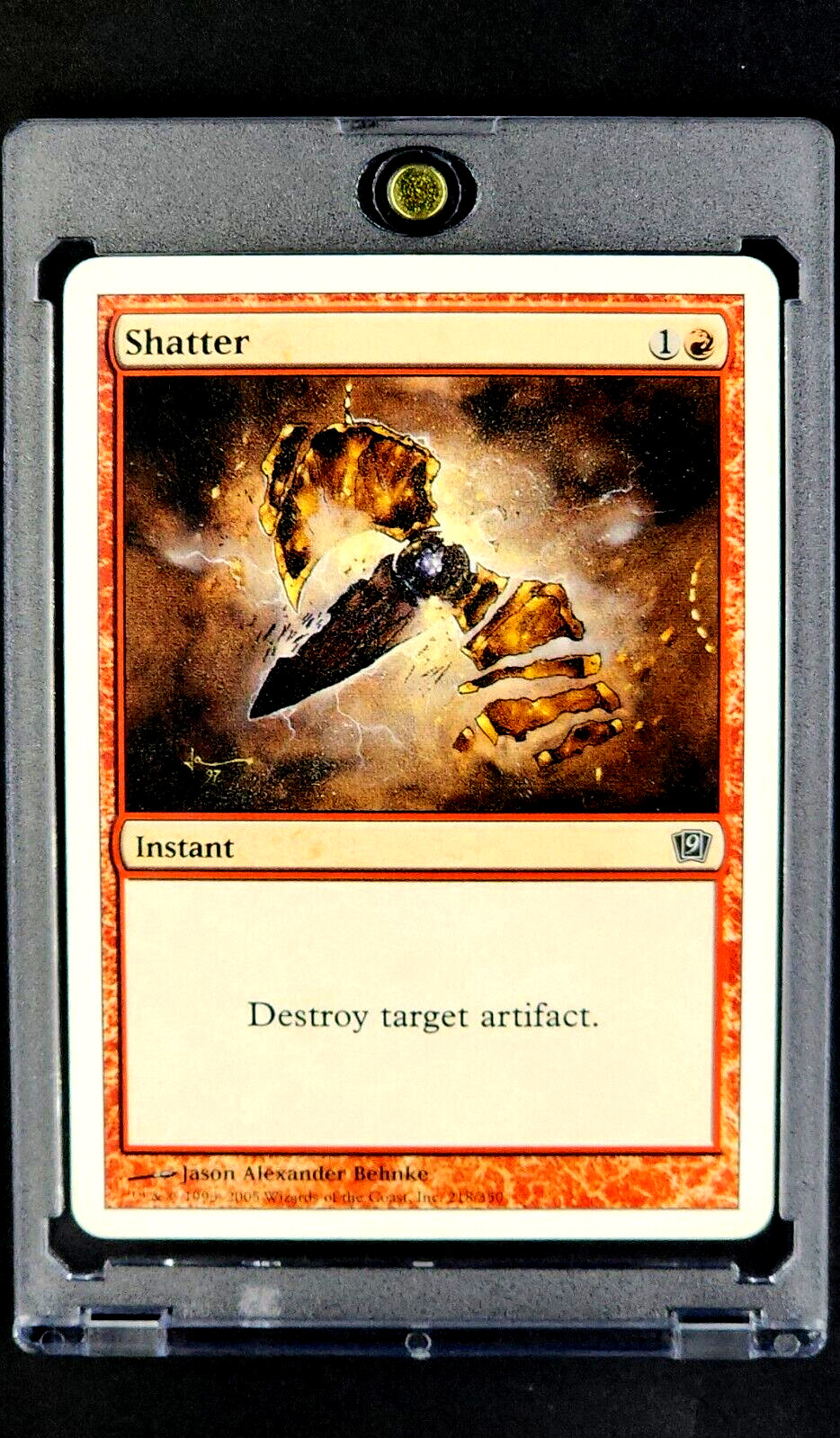 2005 MTG Magic the Gathering 9th Ninth Edition Core #218 Shatter Red NM