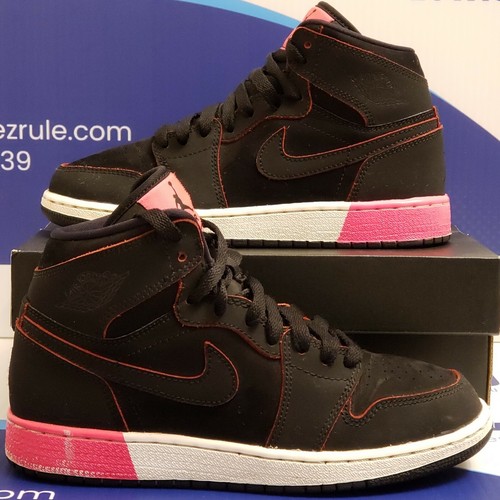 black hyper pink jordan 1