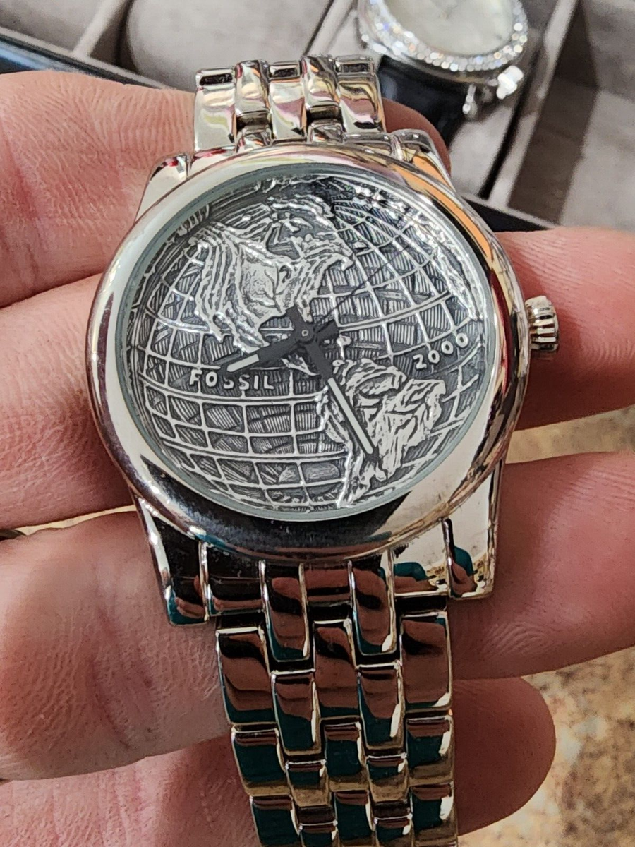 Fossil 2000 Men's Millennium Model LE9501 Stainless Steel Quartz