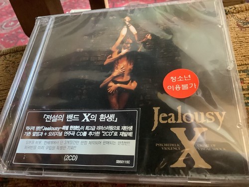 X Japan - Jealousy - Special Edition - 2CD Brand New Sealed With Sticker. prezzo ebay