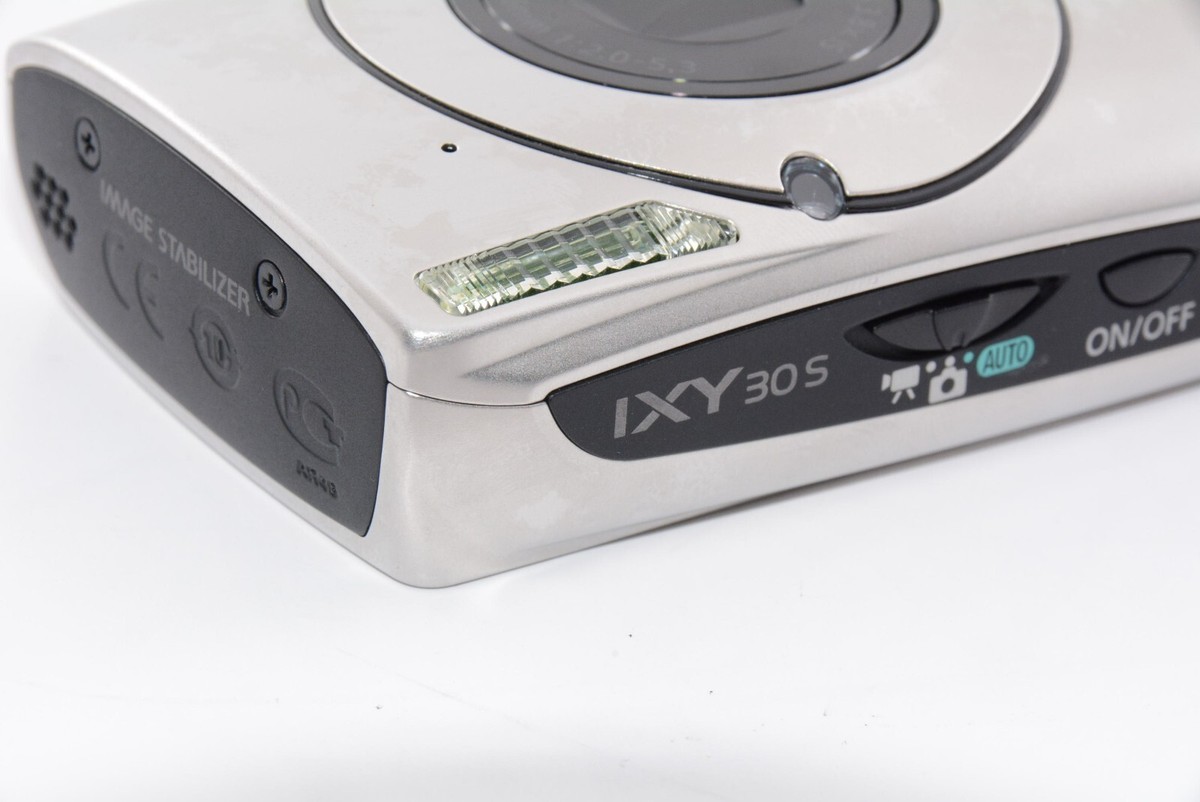 Exc+3/In Box]Canon IXY 30S Silver Digital Camera From JAPAN