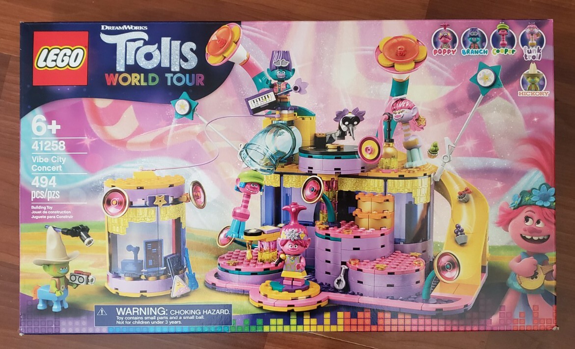 Lego Set 41258 Trolls World Tour Vibe City Concert | eBay