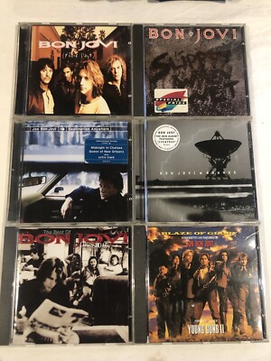 Jon Bon Jovi - CD Sammlung - Konvolut - 6 CD s   Zustand Sehr Gut