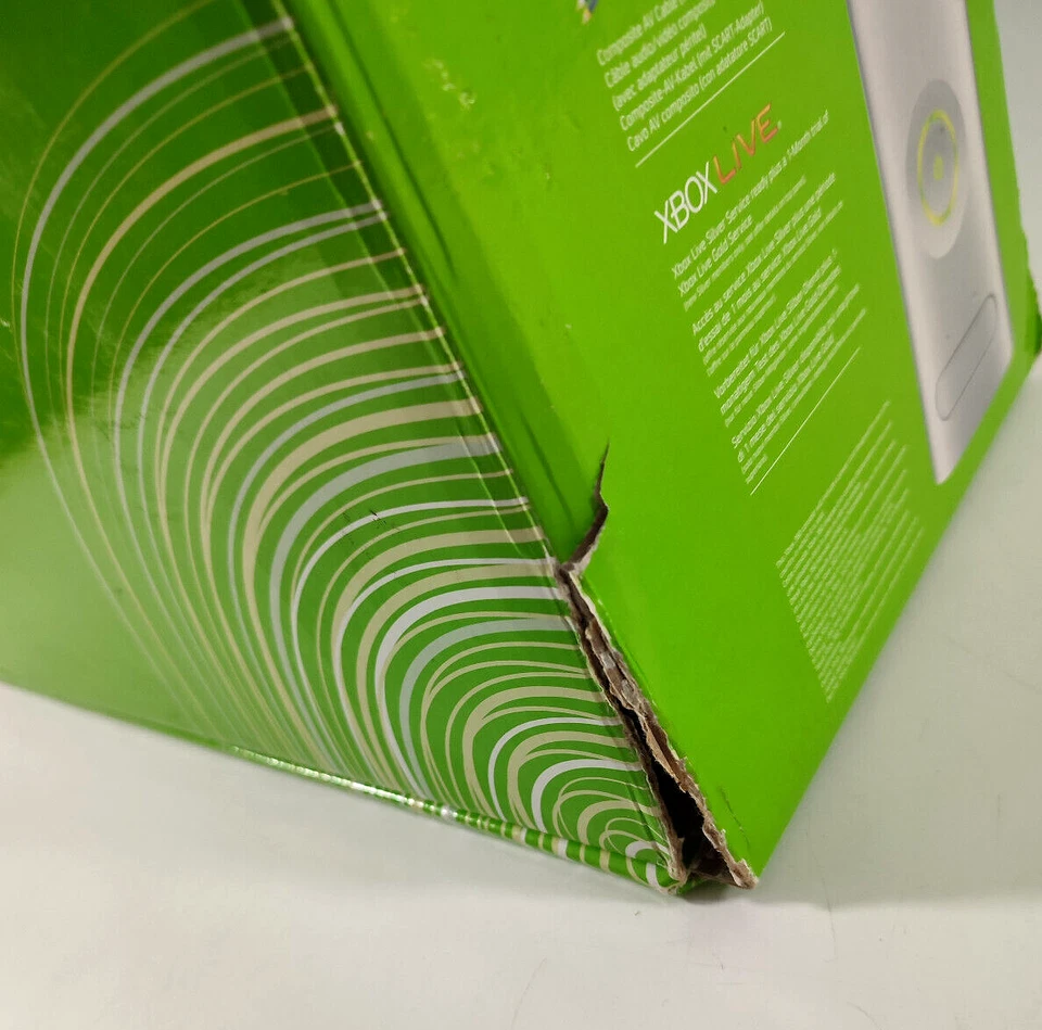 Scatola Vuota Console Microsoft Xbox 360 Core System Con Istruzioni E Depliant - Immagine 4 di 4