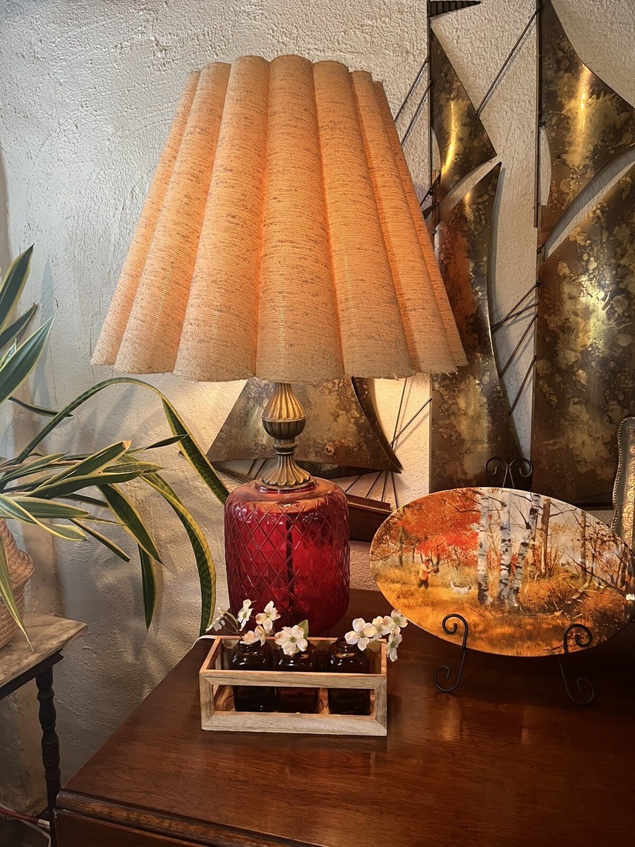 NATAL DESIGN LAMPSHADE RETRO STRIPE ネイタルデザイン ハーフ