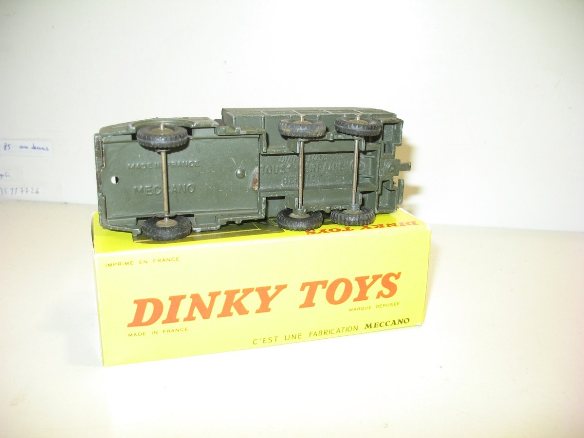 Dinky Toys – Camion Militaire Berliet Des Années 50 Miniature