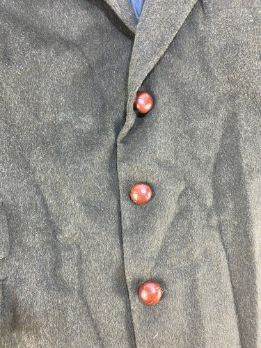 Himalaya Tiroler Loden Sportscoat Blazer olive green wool alpaca Austria size 46 - Picture 6 of 17