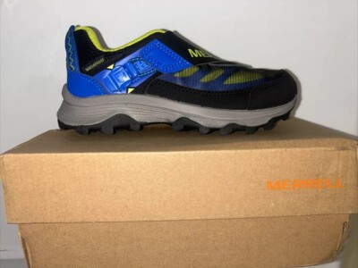 Merrell Kids Moab Speed Low Zip Trek Waterproof (Little Kid/Big Kid)