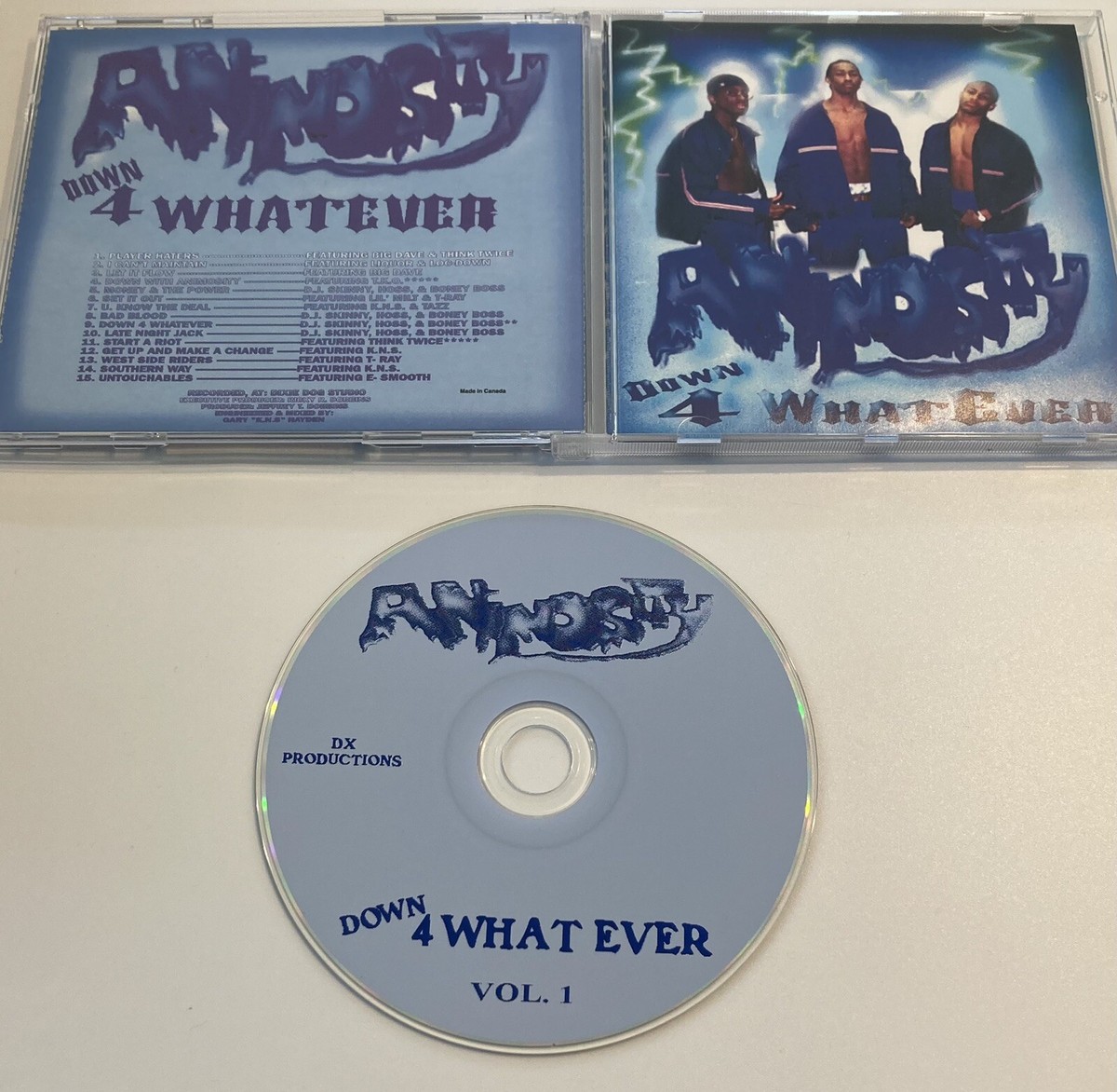 洋楽 ANIMOSITY down 4 what ever ANIMOSITY-DOWN 4 WHATEVER G Funk Tennesse | eBay