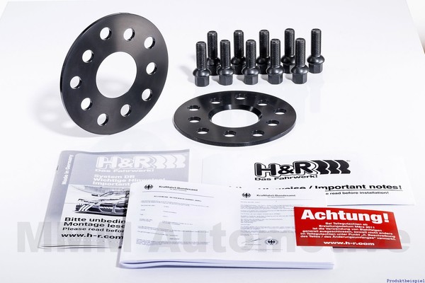 H&R Abe Spurverbreiterungs-Set Schwarz 10Mm Porsche 911 Turbo (Typ 996 Turbo)-image