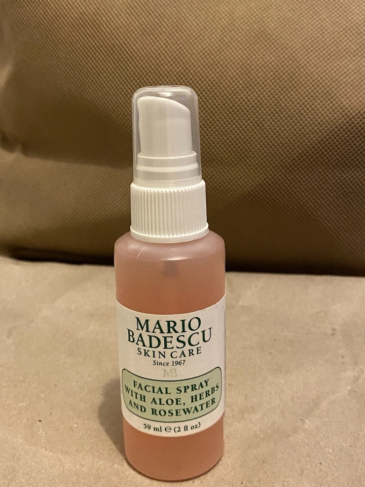 MARIO BADESCU SKIN CARE FACIAL SPRAY 59ml 2 fl oz ALOE, HERBS AND ROSE WATER NEW
