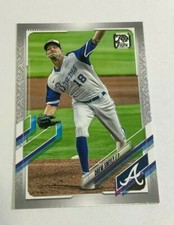 2021 Topps Update DREW SMYLY GREY PLATINUM ANNIVERSARY SP #68/70 Made Braves