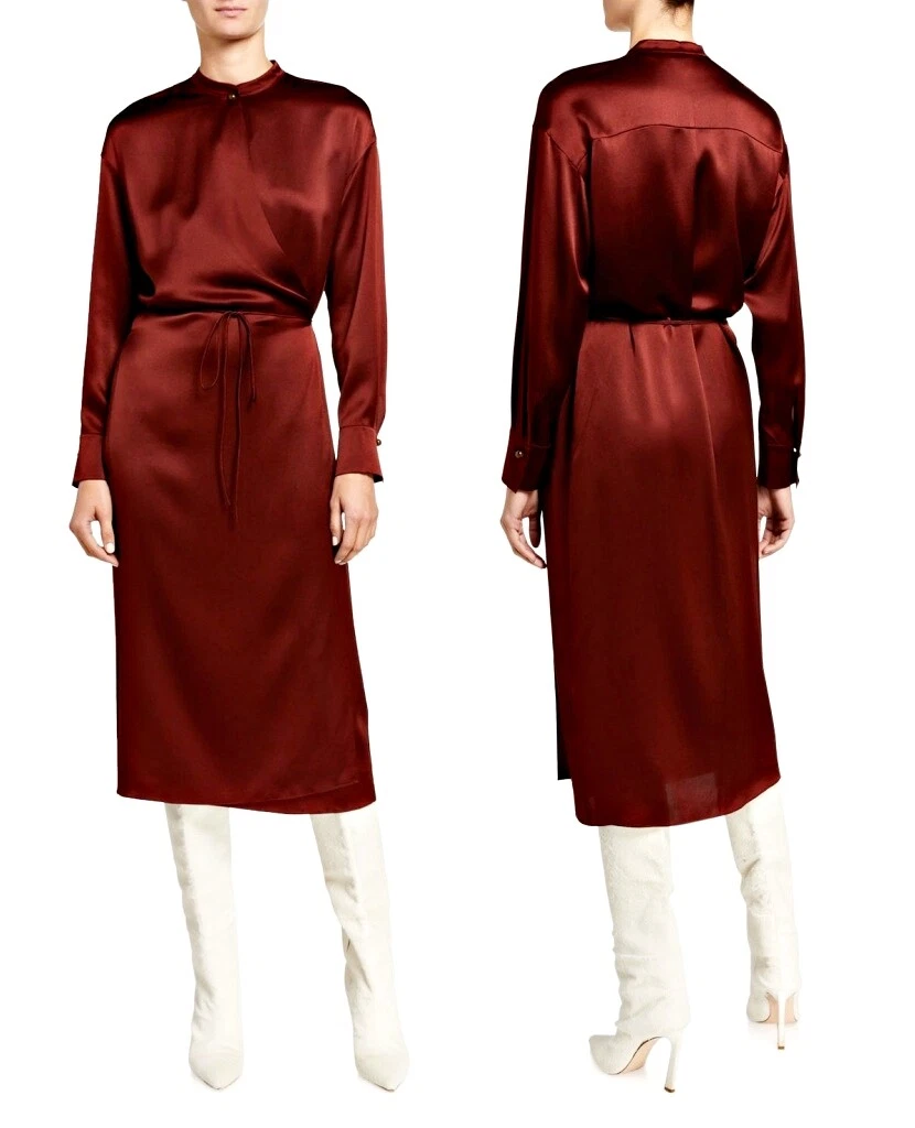 Vince belted sales wrap dress