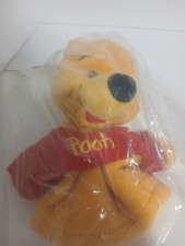 Walt Disney World Winnie The Pooh Hand Puppet Plush Stuffed 10 Inches Authentic