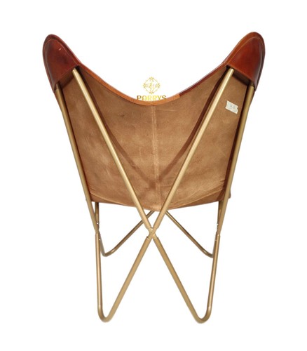 Brazo Chair- Hecho a Mano Cuero Chair-Home Decoración Cómodo Silla PL2-1.56 - Imagen 4 de 6