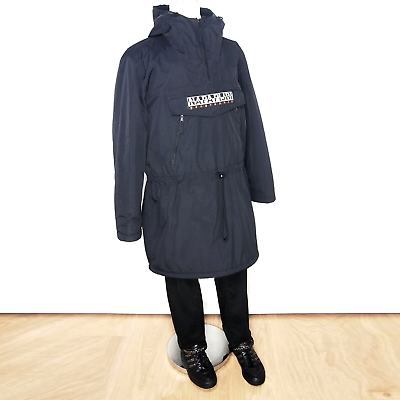 Napapijri RainForest Long Parka Winter Hooded Padded Black Napapijri RainForest Long Parka Winter Hooded Padded Black
