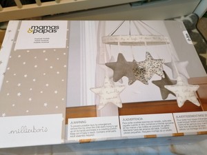 mamas and papas cot mobile millie and boris