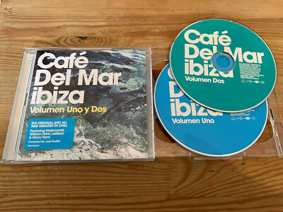 CD VA Cafe Del Mar Ibiza : Volumen Uno Y Dos 2CD (25 Song) UNIVERSAL MERCURY jc