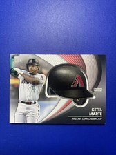 2022 Topps Series 2 Ketel Marte Commemorative Batting Helmet Relic BH-KM